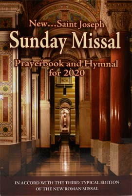 St. Joseph Sunday Missal: Prayerbook and Hymnal for 2020 - Catholic Book Publishing & Icel