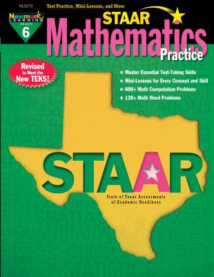 Staar Mathematics Practice Grade 6 II Teacher Resource - Lamprich, Edward