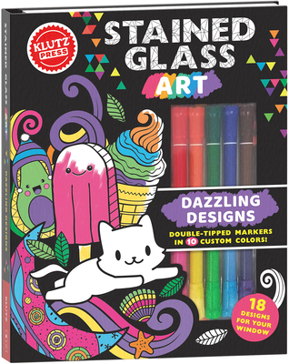 Stained Glass Art: Dazzling Designs (Klutz Activity Book) - Klutz Press (Creator)