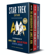 Star Trek Captains - The Autobiographies: Boxed Set with Slipcase and Character Portrait Art of Kirk, Picard and Janeway Autobiographies