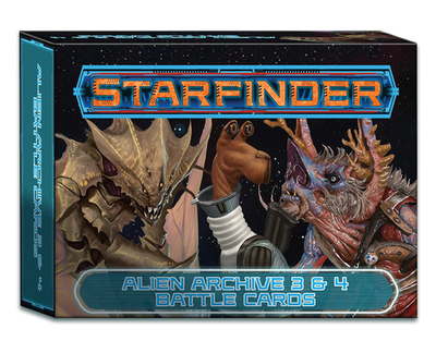 Starfinder Alien Archive 3 & 4 Battle Cards - Staff, Paizo