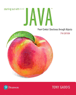 Starting Out with Java: From Control Structures Through Objects Plus Mylab Programming with Pearson Etext -- Access Card Package