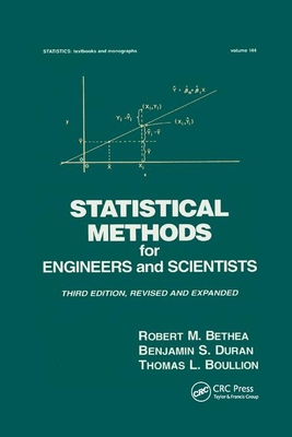 Statistical Methods for Engineers and Scientists - Bethea, Robert M.