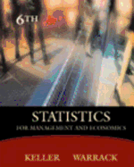 Statistics for Management and Economics: Systematic Approach (Non-Infotrac Version)