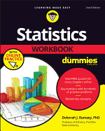 Statistics Workbook For Dummies with Online Practice, 2nd Edition