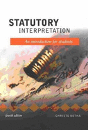 Statutory Interpretation: An Introduction for Students