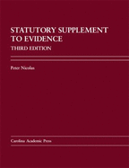 Statutory Supplement to Evidence: