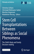 Stem Cell Transplantations Between Siblings as Social Phenomena: The Child's Body and Family Decision-making