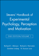 Stevens' Handbook of Experimental Psychology, Perception and Motivation