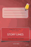 Story Lines - Create Your Own Story Activity Book, Plan Write and Illustrate: Red Slate Unleash Your Imagination, Write Your Own Story, Create Your Own Adventure with Over 16 Templates