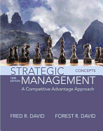 Strategic Management: A Competitive Advantage Approach, Concepts Plus Mylab Management with Pearson Etext -- Access Card Package
