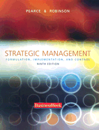 Strategic Management: Formulation, Implementation, and Control