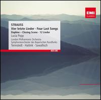 Strauss: Vier letzte Lieder; Four Last Songs; Daphne; Closing Scene; 12 Lieder - Lucia Popp (soprano); Wolfgang Sawallisch (piano)