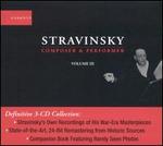 Stravinsky: Composer & Performer, Vol. 3