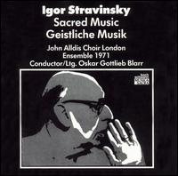 Stravinsky: Sacred Music - Christian Schneider (oboe); Fritz Essmann (bassoon); Hans Fischer (clarinet); Ingeborg Reichelt (soprano); Instrumental-Ensemble 1971; Karl Mergler (cor anglais); Karl Mergler (oboe); Karl Mergler (horn); Matthias Neffgen (flute); Michel Lecocq (tenor)