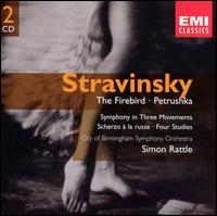 Stravinsky: The Firebird; Petrushka; etc. - Elaine Donohoe (piano); Peter Donohoe (piano); Robert Johnston (harp); City of Birmingham Symphony Orchestra;...
