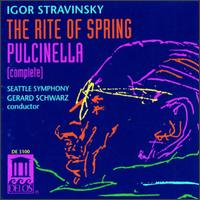 Stravinsky: The Rite Of Spring/Pulcinella - Bernard Shapiro (oboe); Charles Butler (trumpet); David Taylor (bassoon); Gran Wilson (tenor); Ilkka Talvi (violin); Jan Opalach (bass); Janet Baunton (violin); John DeJarnatt (oboe); Michael G. Morgan (double bass); Raymond Davis (cello)