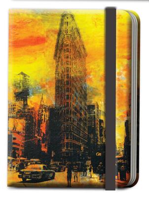 Street Notes-New York Artwork by Avone (Small Hardcover Journal): 144-Page Lined Notebook - AVone