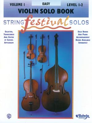 String Festival Solos, Vol 1: Violin Solo - Applebaum, Samuel (Editor)