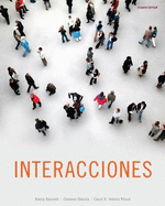 Student Activities Manual for Spinelli/Garcia/Galvin Flood's Interacciones, 7th