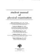 Student Manual of Physical Examination - Brown, Marie Scott