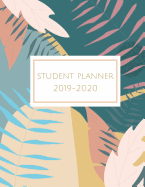 Student Planner 2019-2020: Tropical Jungle Collage: July- June Weekly and Monthly Academic Schedule Calendar with Weekly and Monthly Goals