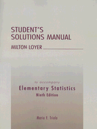 Student's Solution Manual to Accompany Elementary Statistics