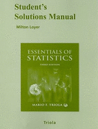Student's Solutions Manual Essentials of Statistics