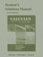 Students Solutions Manual for Calculus and Its Application, Expanded Version