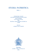 Studia Patristica. Vol. L - Including Papers presented at the National Conference on Patristic Studies held at Cambridge in the Faculty of Divinity under Allen Brent, Thomas Graumann and Judith Lieu in 2009