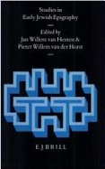 Studies in Early Jewish Epigraphy