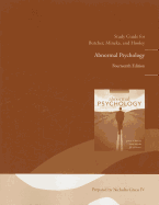 Study Guide for Butcher, Mineka, and Hooley Abnormal Psychology
