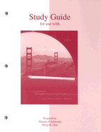 Study Guide for Use with Fundamental Managerial Accounting Concepts 4th Edition - Edmonds, Thomas P (Prepared for publication by), and Olds, Philip R (Prepared for publication by)
