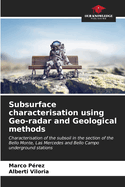 Subsurface characterisation using Geo-radar and Geological methods