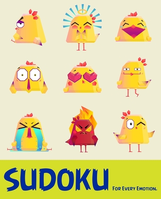 SUDOKU For Every Emotion: 200 Sudoku Puzzles of Random Difficulty (Large Print) - Isolvepuzzles