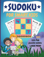 Sudoku for Smart Kids: 200 Fun Dino Sudoku Puzzle with Solution for Children Ages 8 and Up