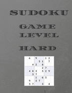 Sudoku Game Level Hard: 160 hard sudoku puzzles
