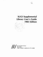 Sugi Supplement Library User's Guide: 1983 Edition