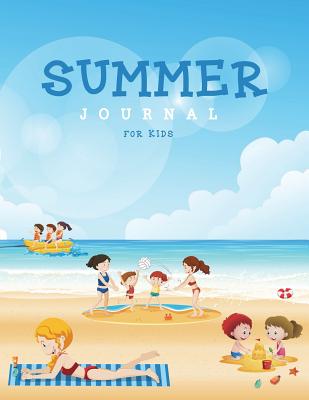 Summer Journal for Kids: Beach Activity Children Writing Notebook Vacation Travel Journal Gift for Your Children Girl Boy - Creations, Michelia