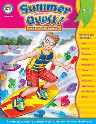 Summer Quest(tm), Grades 3 - 4 - Rainbow Bridge Publishing (Compiled by)