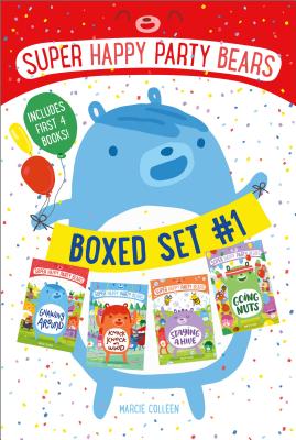 Super Happy Party Bears Boxed Set #1: Gnawing Around; Knock Knock on Wood; Staying a Hive; Going Nuts - Colleen, Marcie