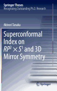 Superconformal Index on RP2  S1 and 3D Mirror Symmetry