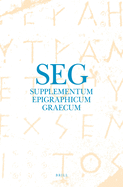 Supplementum Epigraphicum Graecum, Volume LX (2010)