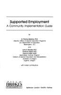 Supported Employment: A Community Implementation Guide