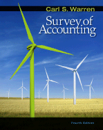 Survey of Accounting - Warren, Carl S, Dr.