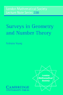Surveys in Geometry and Number Theory: Reports on Contemporary Russian Mathematics