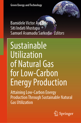 Sustainable Utilization of Natural Gas for Low-Carbon Energy Production: Attaining Low-Carbon Energy Production Through Sustainable Natural Gas Utilization - Ayodele, Bamidele Victor (Editor), and Mustapa, Siti Indati (Editor), and Sarkodie, Samuel Asumadu (Editor)