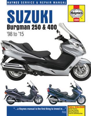 Suzuki Burgman 250 & 400 (98 - 15) - Mather, Phil