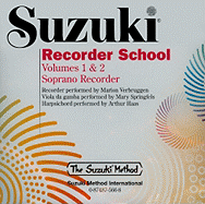 Suzuki Recorder School: Volume 1 & 2 Soprano Recorder