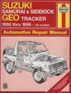 Suzuki Samurai/Sidekick & Geo Tracker Automotive Repair Manual